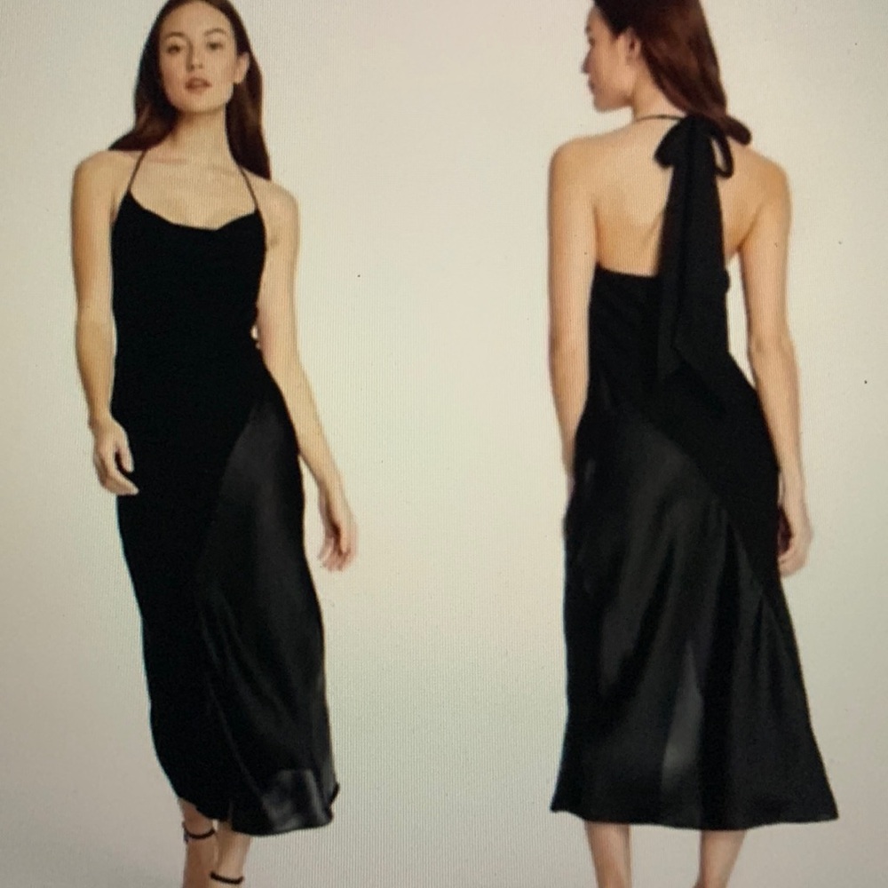 Cushnie X Target Size 18W Black Slip Dress